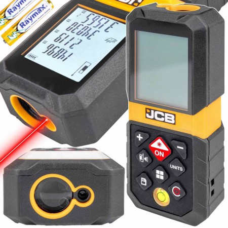 Професионална Лазерна ролетка JCB 65м , LDM-65