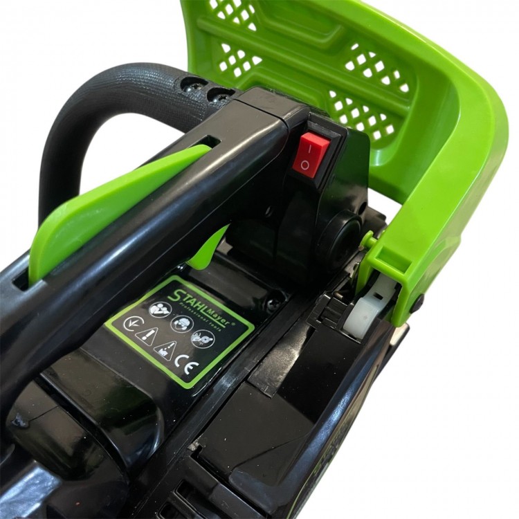 Мини бензинова резачка за дърва STAHLMAYER 25.4cc , 30см шина + 2 вериги в комплект