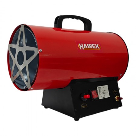 ИНДУСТРИАЛЕН ГАЗОВ КАЛОРИФЕР С РЕГУЛАТОР HAWEK / 20 KW, 480 M³/H, LPG /