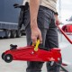 КОМПЛЕКТ - КОМПРЕСОР ЗА ВЪЗДУХ 150W + КРИК ТИП КРОКОДИЛ В КУФАР 2Т. 135-320ММ