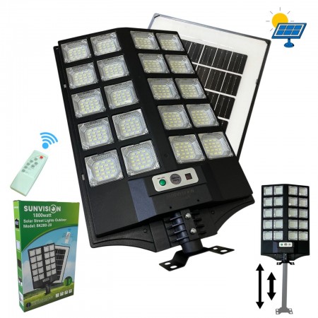 SUNVISION соларен LED прожектор/лампа 1800 W ,модел : 29-14 НОВ МОДЕЛ 2026