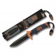 Нож за оцеляване Ultimate Bear Grylls, за къмпинг, 25 см, комплект за оцеляване + кания