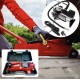 КОМПЛЕКТ - КОМПРЕСОР ЗА ВЪЗДУХ 150W + КРИК ТИП КРОКОДИЛ В КУФАР 2Т. 135-320ММ
