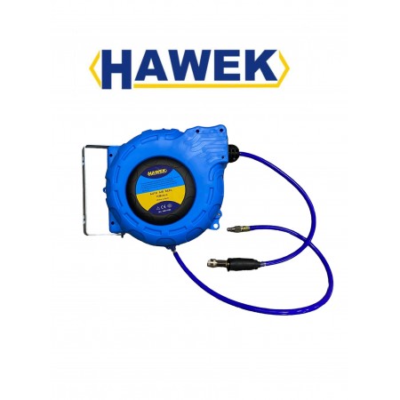 Автоматична макара с маркуч за въздух HAWEK , 15м 8х12мм - HW-1022