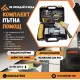 Комплект "Пътна помощ" - компресор за гуми с LED фенер, маркуч за въздух и инструменти