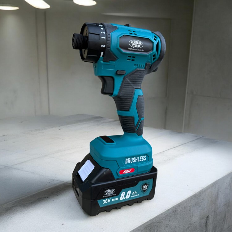 Безчетков Акумулаторен ударен винтоверт / Импакт Vermark Starke Germany  36V 8Ah 850 N/m