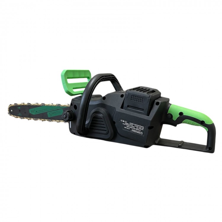 Акумулаторна Верижна Резачка STAHLMAYER 72V 8Ah – 16″ Шина, 2 Вериги, Дисплей и Активна Спирачка