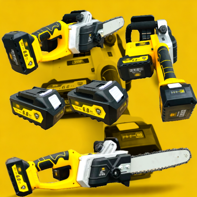 Акумулаторна Резачка за Дърва с двойна батерия VERMARK STARKE 36V,6Ah /  XR Brushless ( Едновременна работа с две батерии )