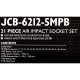 Гедоре ударно, камионско 21 части 3/4″ JCB