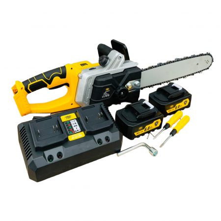 Акумулаторна Резачка за Дърва с двойна батерия VERMARK STARKE 36V,6Ah /  XR Brushless ( Едновременна работа с две батерии )