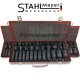 Немски Ударни Вложки 1/2" Stahlmayer  35 Части - стандартни + дълбоки вложки