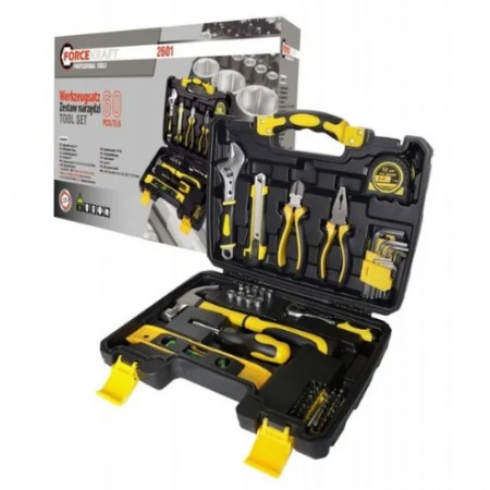 Комплект инструменти 60 части Force Kraft FK-2601