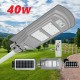 40W Външна Соларна LED лампа със сензор за двжение подходща за улична осветление 