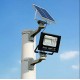 LED лампа със соларен панел 100W подходяща за улично осветление