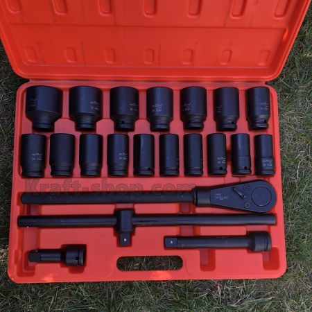 Камионско Гедоре  KraftRoyal 21 части 3/4'' 21-50мм
