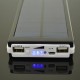 Соларна Преносима батерия 50000mAh с 20 LED диода и 2 USB изхода 