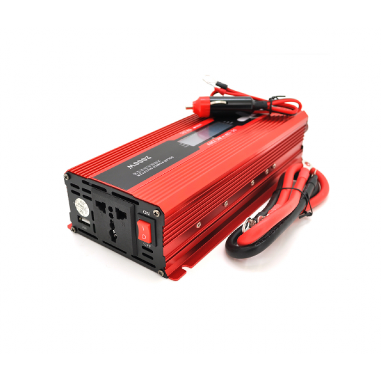 НЕМСКИ Инвертор за камион или кола CEJ 12V 24V - 220V, 1000W