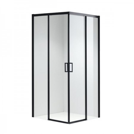 Душ кбина 25012-88C, 80х80 см, черен мат