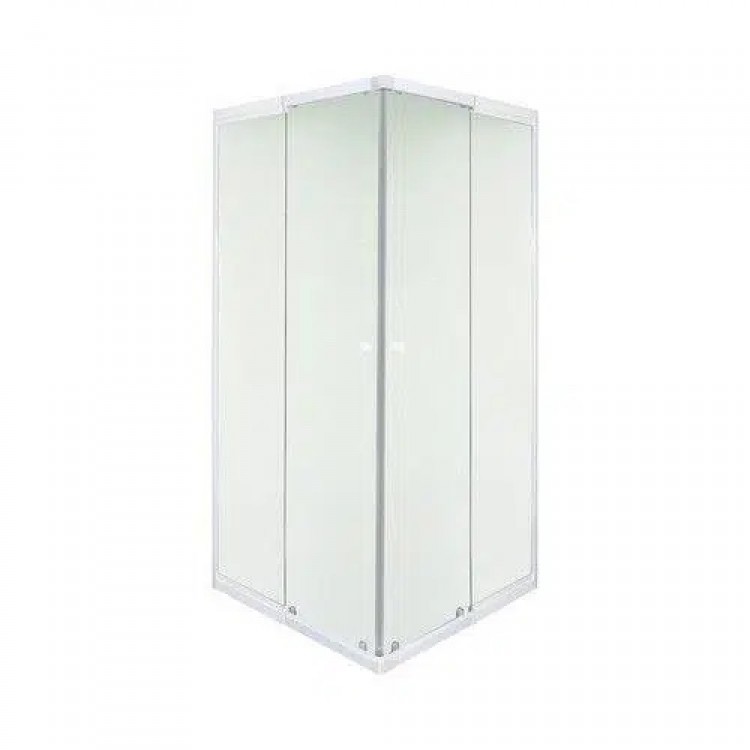 Квадратна регулируема душ кабина, 80-90х80-90х190 см.