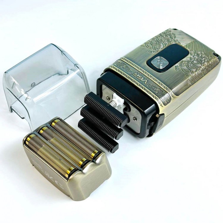2в1 Самобръсначка и Тример  VGR V-649, Батерия: 1200 mAh, LED дисплей, Титание корпус и аксесоари в комплекта