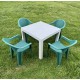 Градински комплект „Гардения“ – маса 90×90см с 4 стола
