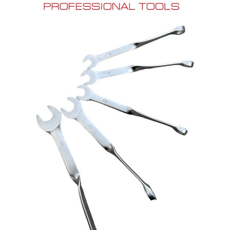 Звездогаечни ключове Twist ROCKFORCE , 5 части